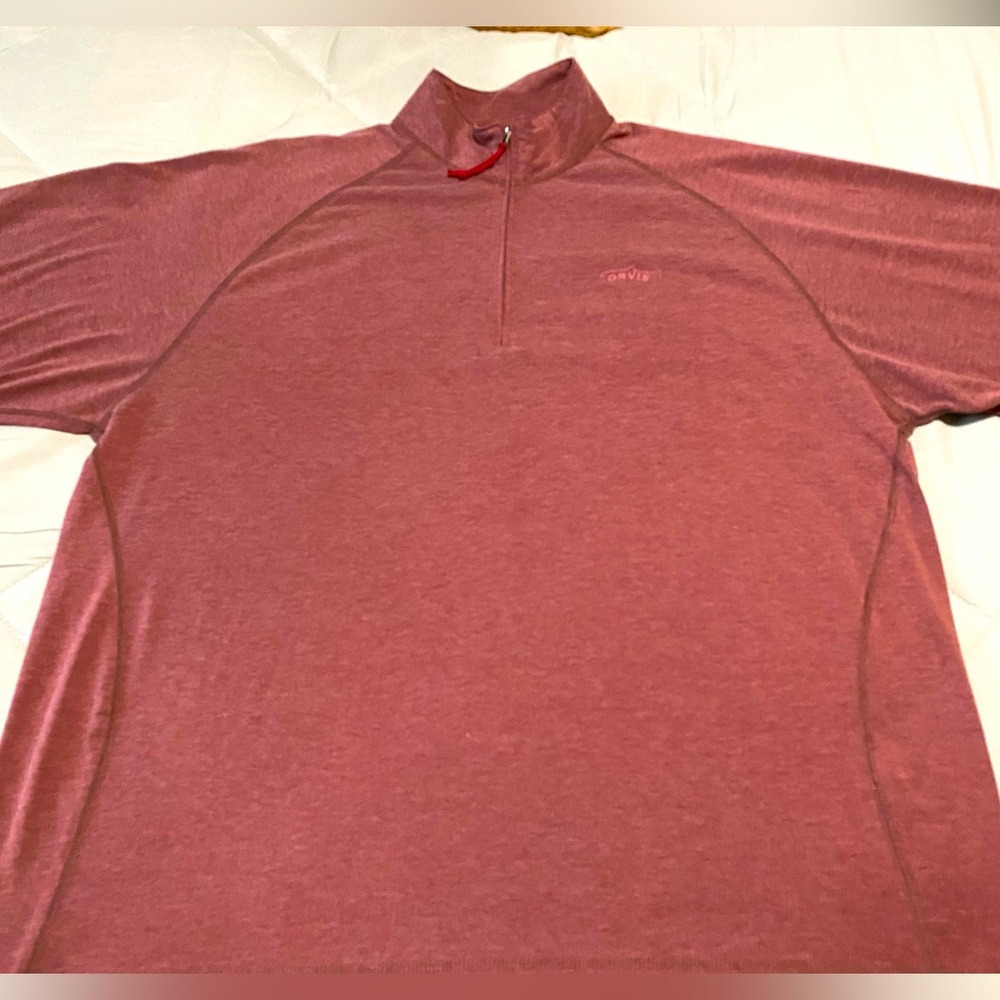 Men’s Orvis Trout Bum 3/4 zip XL